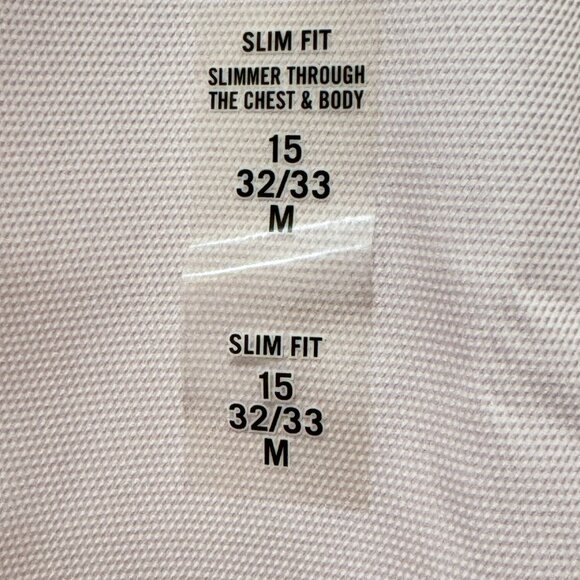 NEW (NWT) Calvin Klein Infinite Slim Fit Mini Texture Pink Dress Shirt - Picture 7 of 7